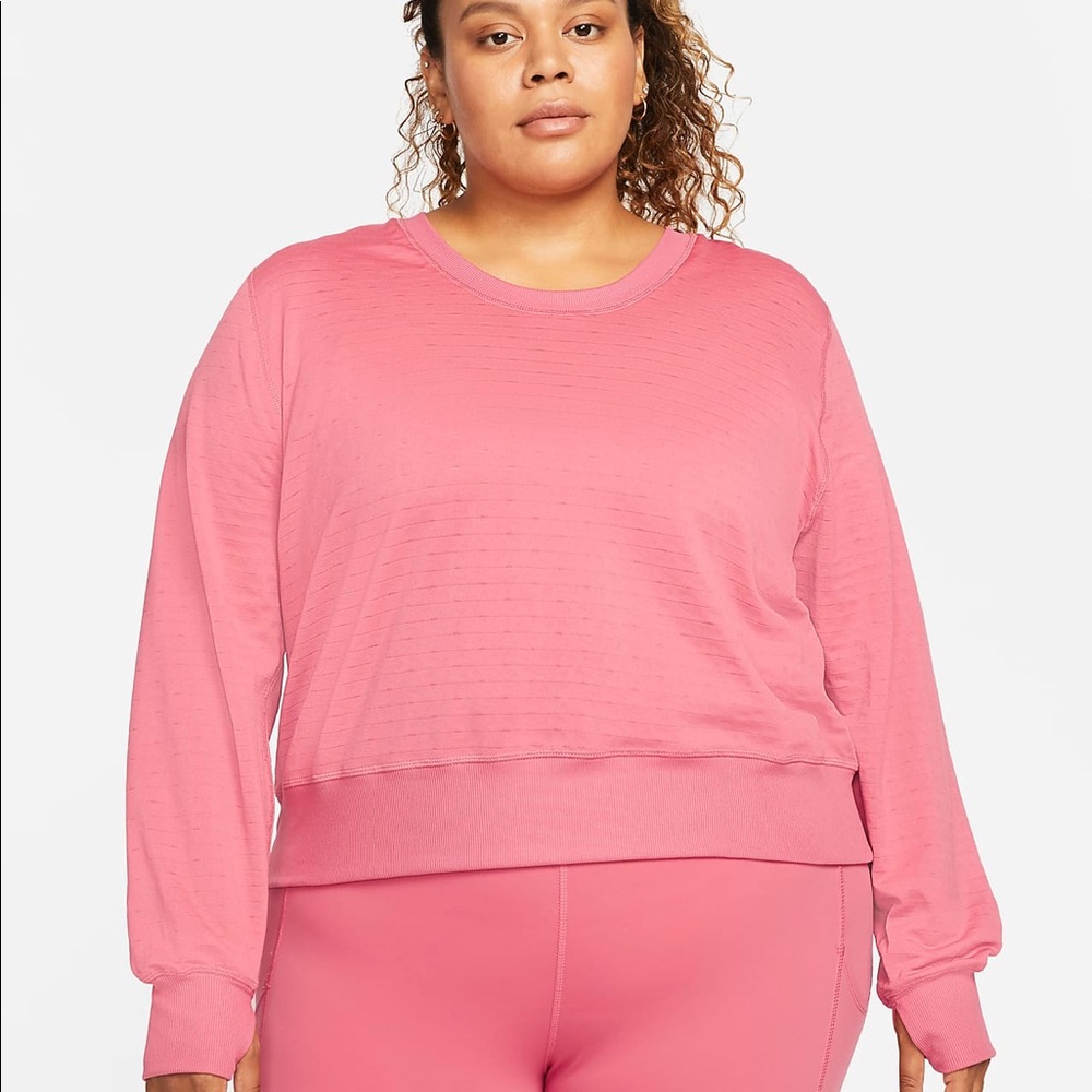 Nike Therma-FIT Element Women's Running‎ Crew Top Size 1X DN6372-622